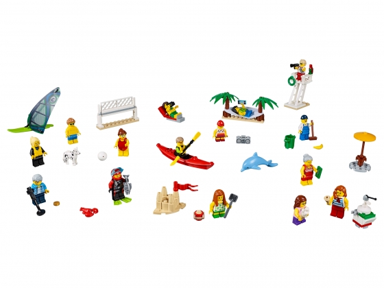 LEGO® City People pack – Fun at the beach 60153 released in 2017 - Image: 1
