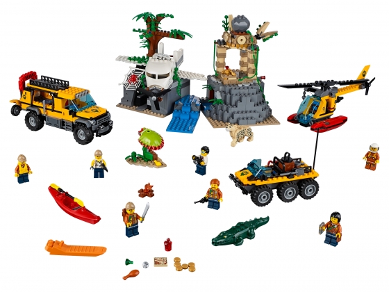 LEGO® City Jungle Exploration Site 60161 released in 2017 - Image: 1