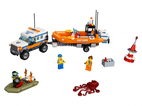 LEGO® City Geländewagen mit Rettungsboot 60165 erschienen in 2017 - Bild: 1