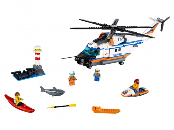 LEGO® City Heavy-duty Rescue Helicopter 60166 released in 2017 - Image: 1