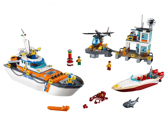 LEGO® City Coast Guard Head Quarters 60167 released in 2017 - Image: 1