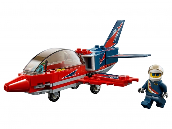 LEGO® City Airshow Jet 60177 released in 2018 - Image: 1