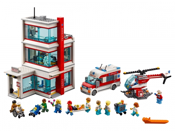LEGO® City LEGO® City Hospital 60204 released in 2018 - Image: 1