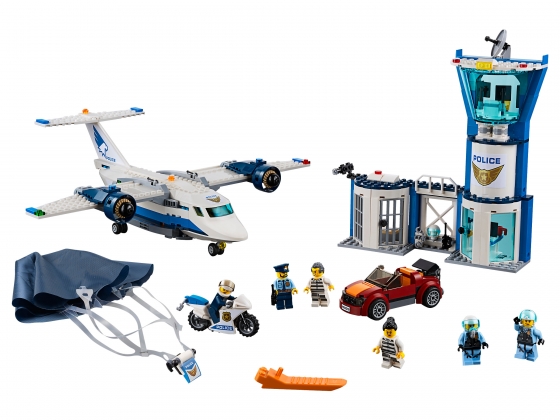 LEGO® City Sky Police Air Base 60210 released in 2018 - Image: 1