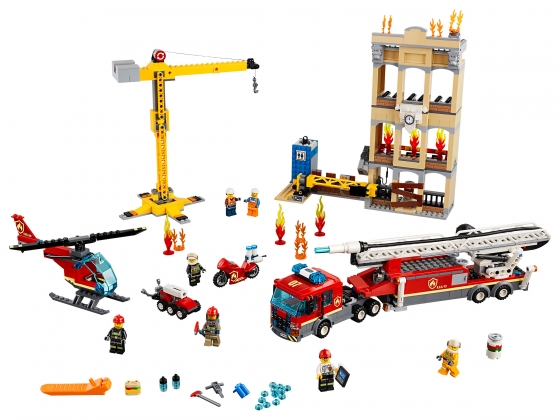 LEGO® City Downtown Fire Brigade 60216 released in 2019 - Image: 1
