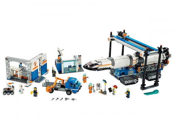 LEGO® City Rocket Assembly & Transport 60229 released in 2019 - Image: 1