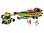 LEGO® City Race Boat Transporter 60254 released in 2019 - Image: 1
