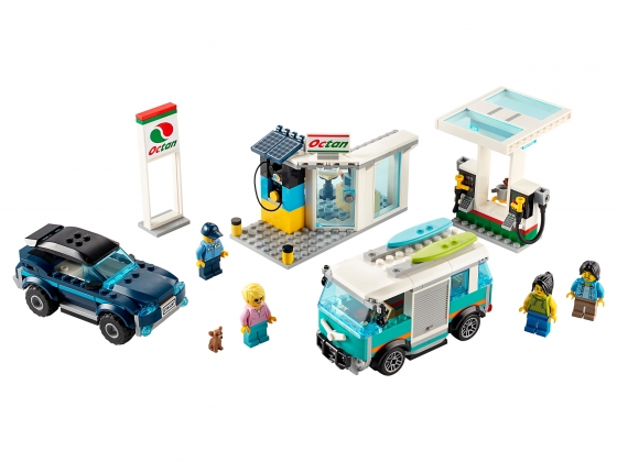 LEGO® City Service Station 60257 released in 2019 - Image: 1