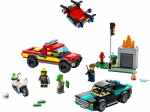 LEGO® City Fire Rescue & Police Chase 60319 released in 2022 - Image: 1