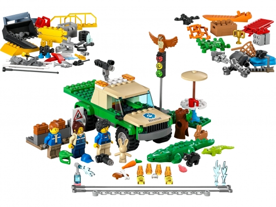 LEGO® City Tierrettungsmissionen 60353 erschienen in 2022 - Bild: 1