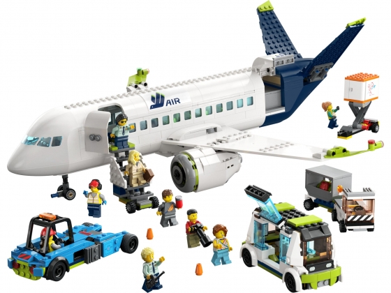 LEGO® City Passenger Airplane 60367 released in 2023 - Image: 1