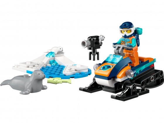LEGO® City Arctic Explorer Snowmobile 60376 released in 2023 - Image: 1