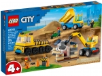 LEGO® City Construction Trucks and Wrecking Ball Crane 60391 released in 2023 - Image: 2