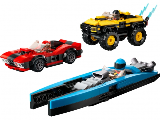 LEGO® City Rennfahrzeuge Kombiset 60395 erschienen in 2023 - Bild: 1
