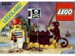 LEGO® Pirates Pirat mit Schatztruhe 6235 erschienen in 1989 - Bild: 2