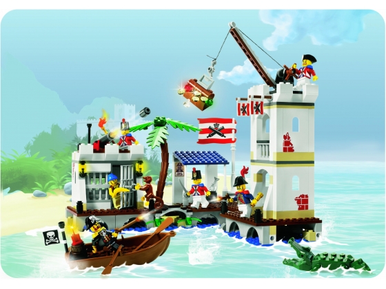 LEGO® Pirates Soldiers' Fort 6242 released in 2009 - Image: 1