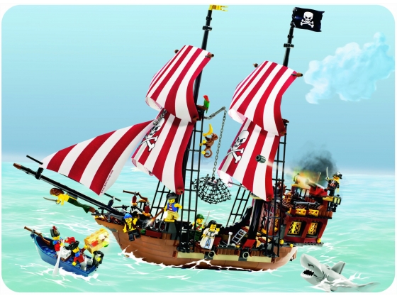 LEGO® Pirates Großes Piratenschiff 6243 erschienen in 2009 - Bild: 1