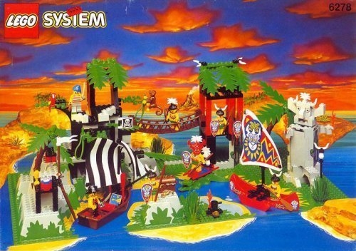 LEGO® Pirates Enchanted Island 6292 released in 2001 - Image: 1