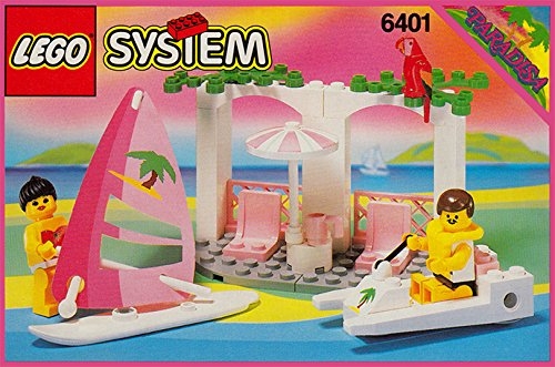 LEGO® Town Seaside Cabana 6401 released in 1992 - Image: 1