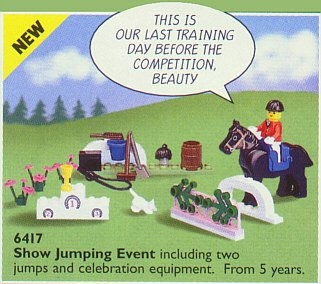 LEGO® Town Show Jumping Event 6417 erschienen in 1997 - Bild: 1