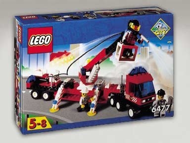 LEGO® Town Firefighter's Lift Truck 6477 released in 2000 - Image: 1