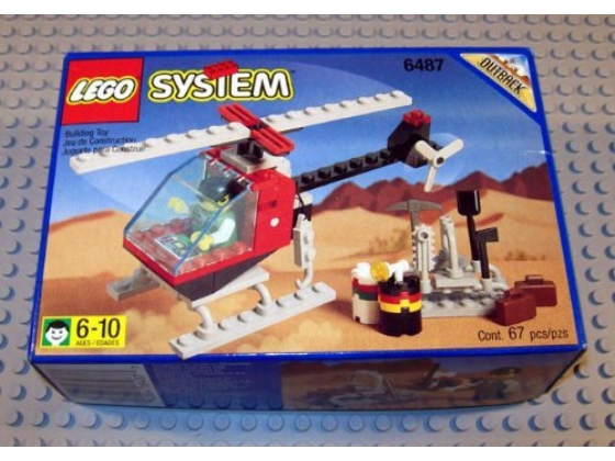 LEGO® Town Mountain Rescue 6487 released in 1997 - Image: 1