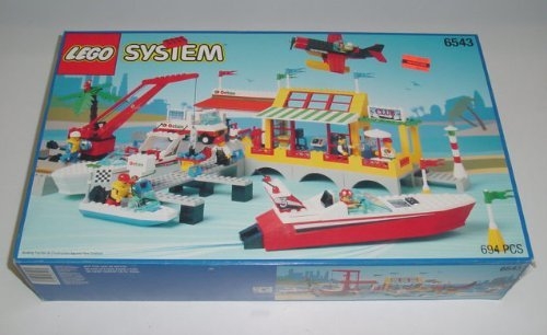 LEGO® Town Sail N' Fly Marina 6543 released in 1994 - Image: 1