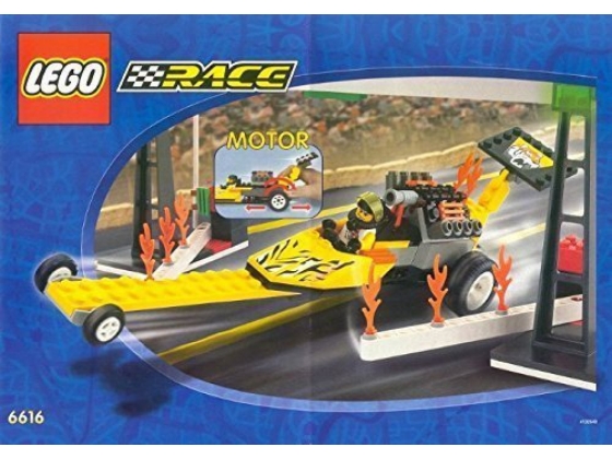 LEGO® Town Rocket Dragster 6616 released in 2000 - Image: 1