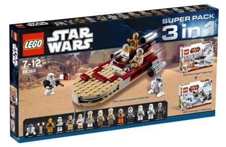 LEGO® Star Wars™ Star Wars Super Pack 3 in 1 (8083 8084 8092) 66368 released in 2010 - Image: 1