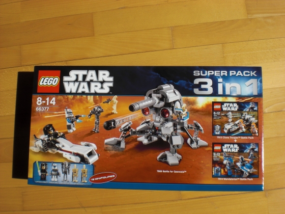 LEGO® Star Wars™ Star Wars Super Pack 3 in 1 (7869 7913 7914) 66377 released in 2011 - Image: 1