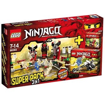 LEGO® Ninjago Super Pack 3 in 1 (2258 2259 2519) 66383 erschienen in 2011 - Bild: 1