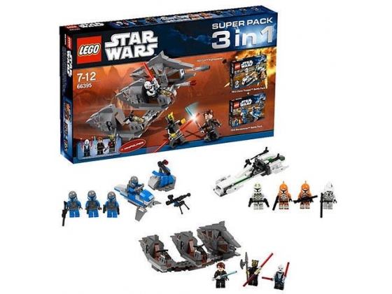 LEGO® Star Wars™ Star Wars Super Pack 3 in 1 (7957 7913 7914) 66395 released in 2011 - Image: 1