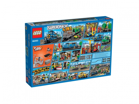 LEGO® Town City Super Pack 4 in 1 (60050, 60052, 7499, 7895) 66493 released in 2014 - Image: 1