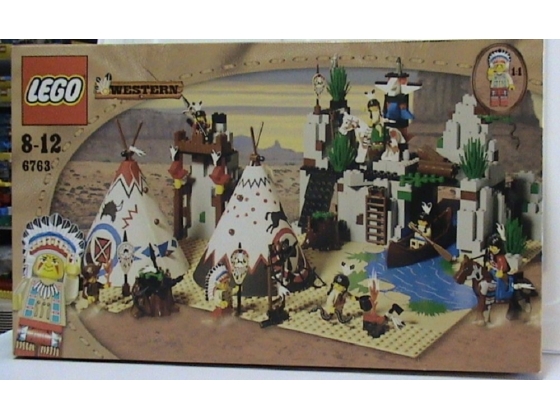 LEGO® Western Rapid River Village 6763 released in 2002 - Image: 1