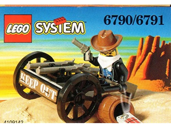 LEGO® Western Bandit's Wheelgun (Boxed) 6790 erschienen in 1997 - Bild: 1