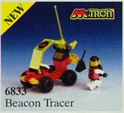LEGO® Space Beacon Tracer 6833 released in 1990 - Image: 1