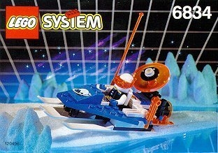 LEGO® Space Celestial Sled 6834 released in 1993 - Image: 1