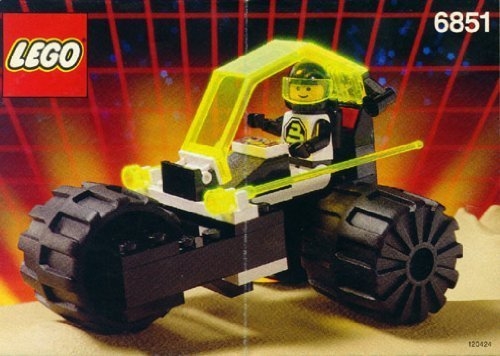 LEGO® Space Tri-Wheeled Tyrax 6851 released in 1991 - Image: 1