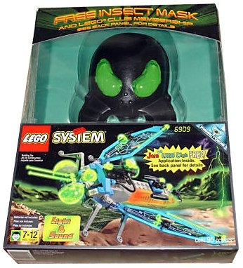LEGO® Space Sonic Stinger with Promotional Mask 6909 released in 1998 - Image: 1