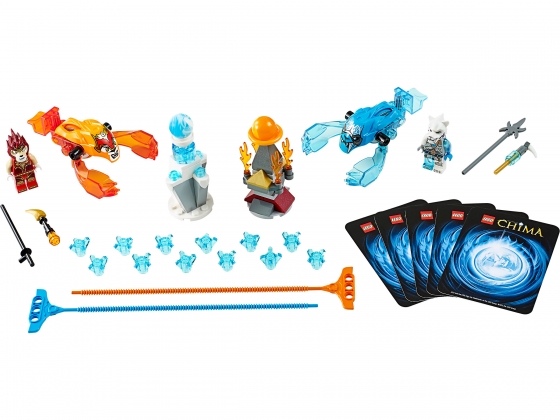LEGO® Legends of Chima Fire vs. Ice 70156 released in 2014 - Image: 1