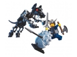 LEGO® Vikings Viking Warrior challenges the Fenris Wolf 7015 released in 2005 - Image: 1