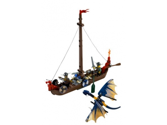 LEGO® Vikings Wikinger-Boot und Drache 7016 erschienen in 2005 - Bild: 1