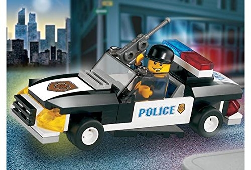 LEGO® Town Squad Car 7030 released in 2003 - Image: 1