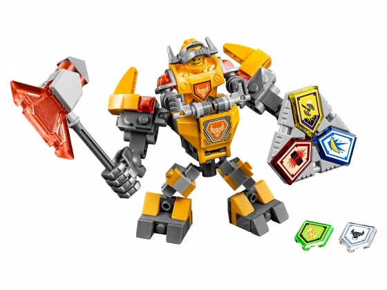 LEGO® Nexo Knights Battle Suit Axl 70365 released in 2016 - Image: 1