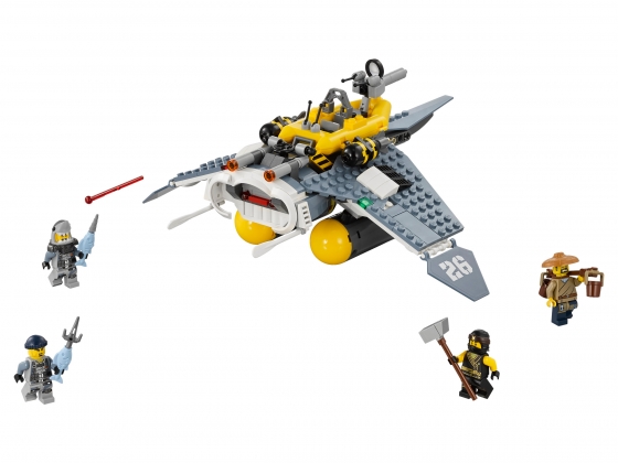 LEGO® The LEGO Ninjago Movie Manta Ray Bomber 70609 released in 2017 - Image: 1