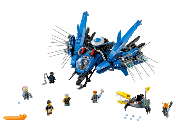 LEGO® The LEGO Ninjago Movie Lightning Jet 70614 released in 2017 - Image: 1