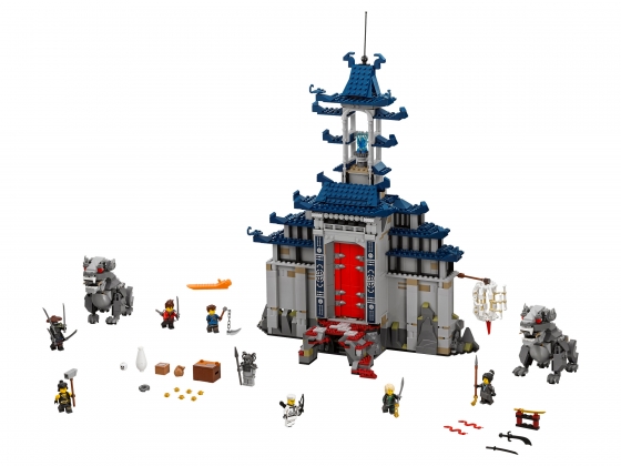 LEGO® The LEGO Ninjago Movie Temple of The Ultimate Ultimate Weapon 70617 released in 2017 - Image: 1