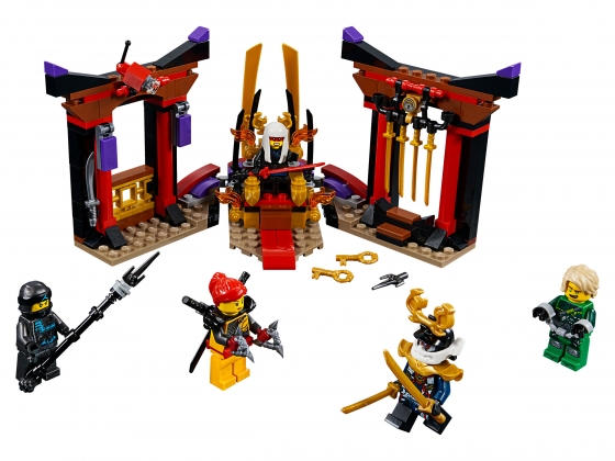 LEGO® Ninjago Throne Room Showdown 70651 released in 2018 - Image: 1
