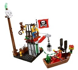 LEGO® 4 Juniors Pirate Dock 7073 released in 2004 - Image: 1
