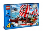 LEGO® 4 Juniors Captain Redbeard's Pirate Ship - Limited Edition with Motor 7075 released in 2004 - Image: 2